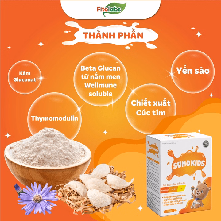 Sumo Kids - Siro Tăng Đề Kháng Cho Bé, Hỗ Trợ Ăn Ngon - Ảnh 4