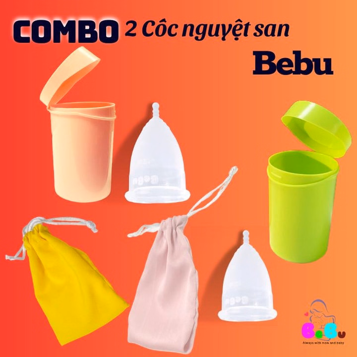 Combo 2 Cốc Nguyệt San Bebu - Bebu