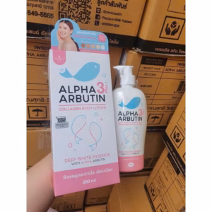 Sữa Dưỡng Thể Trắng Da Alpha Arbutin 3 Plus Collagen Lotion Size 500Ml - Gdn
