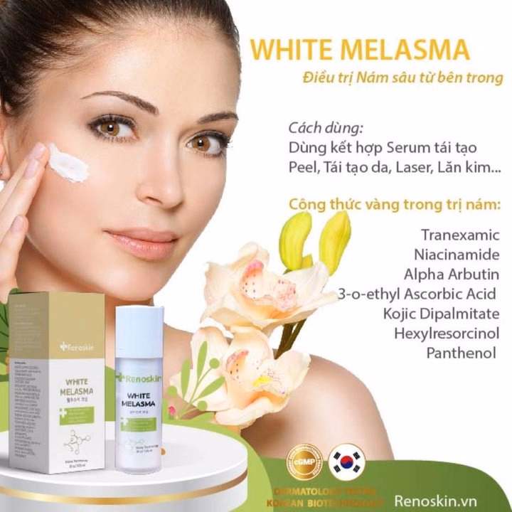 Mua 5 Tặng 1 Kem Trị Nám White Melasma Renoskin - Ảnh 3