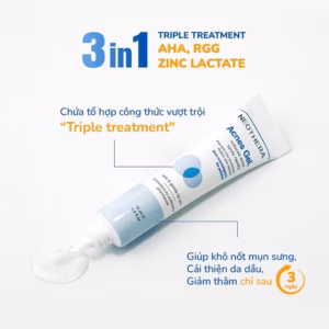 Combo 2 Tuýp Gel Giảm Mụn, Thâm Sẹo Mụn & Cải Thiện Da Dầu, Mụn Neothera Acnes Gel
