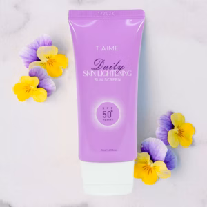 [Tuýp] Kem Chống Nắng Nâng Tông Chống Lão Hóa 50Ml T'Aime Daily Skin Lightening