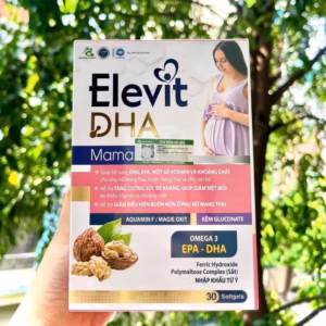 Viên Uống Bổ Sung Dha, Epa, Omega 3 Cho Bà Bầu Elvit Dha Mama 30 Viên - Dược Phẩm Aviphar