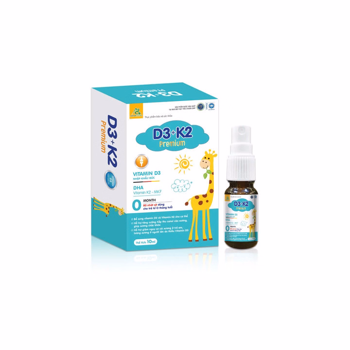 Xịt Bổ Sung Vitamin D3+K2 Premium Aviphar (C/10Ml) - Ảnh 3