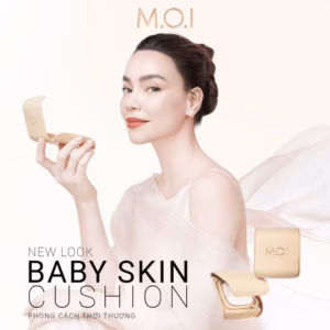 M.O.I-Phấn Nước Baby Skin Cushion Spf 50+ Pa+++ 12G - Tone 30 Nâng Tông Da Tự Nhiên