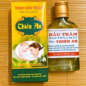 Tinh Dầu Tràm Giữ Ấm, Giảm Ho Cho Bé