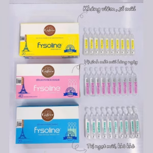 Dung Dịch Muối Fysoline Trị Ngạt Mũi, Khò Khè, Kháng Viêm, Sổ Mũi L092 - Lady'S Passion