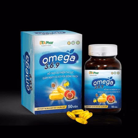 Viên Uống Dầu Cá Hano Omega 3.6.9 Hỗ Trợ Tăng Cường Thị Lực, Tim Mạch Và Não Bộ Hộp 50 Viên - Ảnh 5