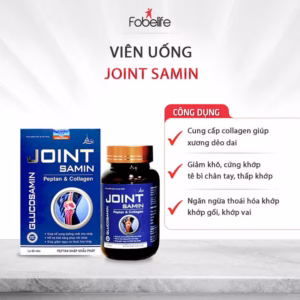 Viên Uống Giảm Thoái Hóa, Khô Cứng, Phục Hồi Xương Khớp Joint Samin - Fobelife