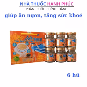 Yến Sào Mĩ Hạt Chia Like Nest Giúp Tăng Sức Khoẻ, Tốt Cho Tim Mạch Hộp 6 Hũ - Gia Bảo