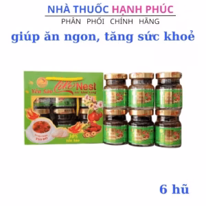 Yến Sào Táo Đỏ Like Nest Giúp Ăn Ngủ Ngon, Tăng Sức Đề Kháng Hộp 6 Hũ - Gia Bảo