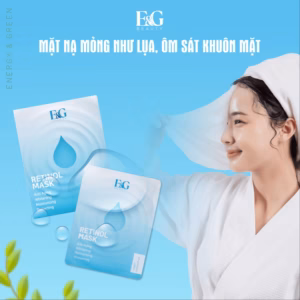 [Hộp 3 Miếng] Mặt Nạ Tái Tạo Retinol Mask - E&G Beauty
