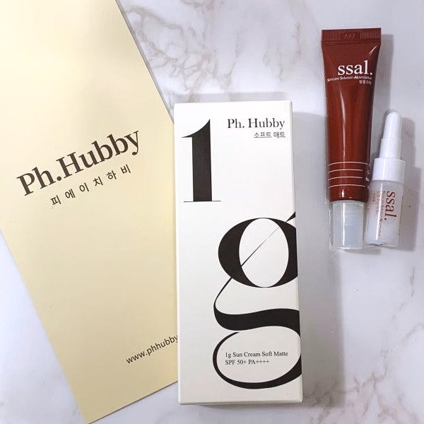 Hộp Kem Chống Nắng Thuần Chay Ph Hubby 1G Sun Cream Soft Matte 50G Mịn Lì - Ảnh 12