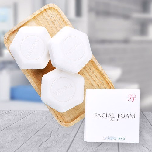 Hộp Xà Bông 2 In1 Cheongjeong Magic Facial Foam Hanstech Tẩy Trang- Rửa Mặt Và Cơ Thể - Ảnh 3