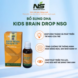 Bổ Sung Dha Kids Brain Drop - Nguyên Sinh Group