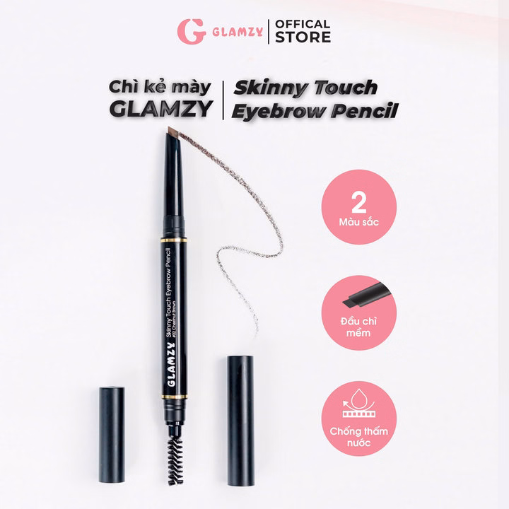 Chì Kẻ Mày Glamzy Skinny Touch Eyebrow Pencil