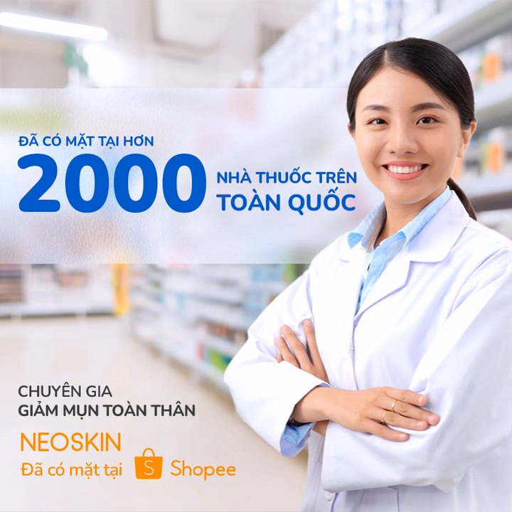 Xịt Giảm Mụn Lưng, Giảm Viêm Nang Lông Neoacnes Sạch Mụn, Mờ Thâm Giảm Viêm 100Ml - Ảnh 7