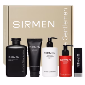 Giftbox Combo 5 London Eyes Sửa Tắm Nam 4 In 1, Dầu Gội Nam 3 In 1, Dung Dịch Vệ Sinh Nam 3 In 1, Sửa Rửa Mặt 2 In 1 Và Son Dưỡng Nam - Sirmen