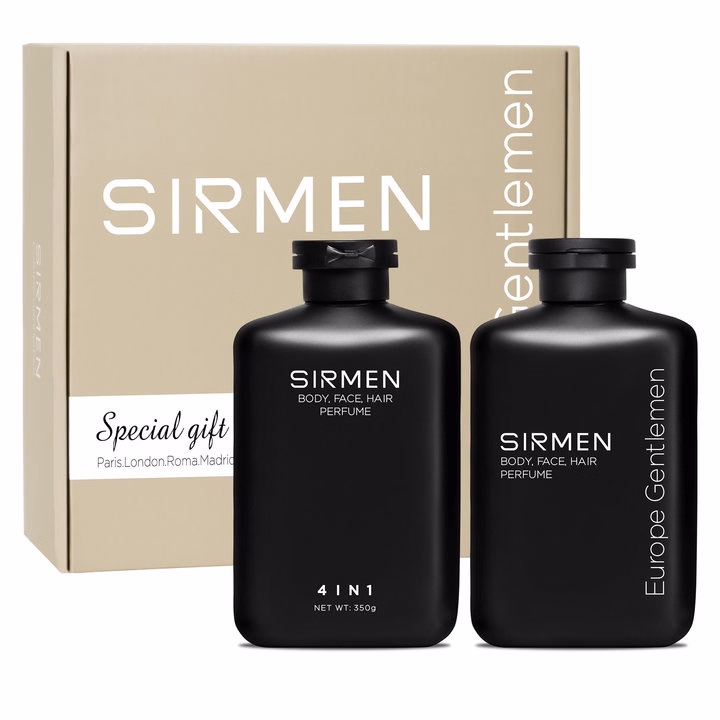 Combo Milan Europe Gồm 2 Sữa Tắm Gội Nam 4 In 1 Hương Nước Hoa Châu Âu - Sirmen