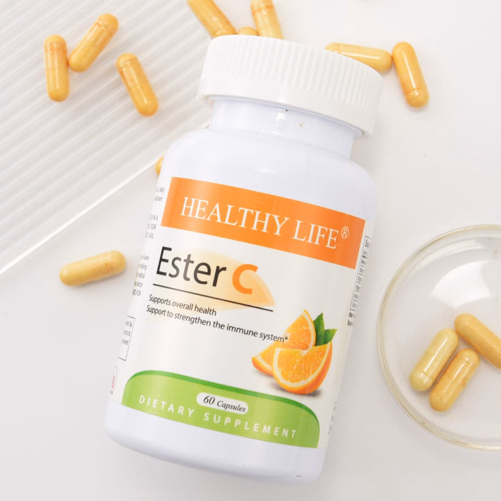 Viên Uống Tăng Cường Sức Đề Kháng Vitamin C Healthy Life Ester C (60 Viên) - Ảnh 3