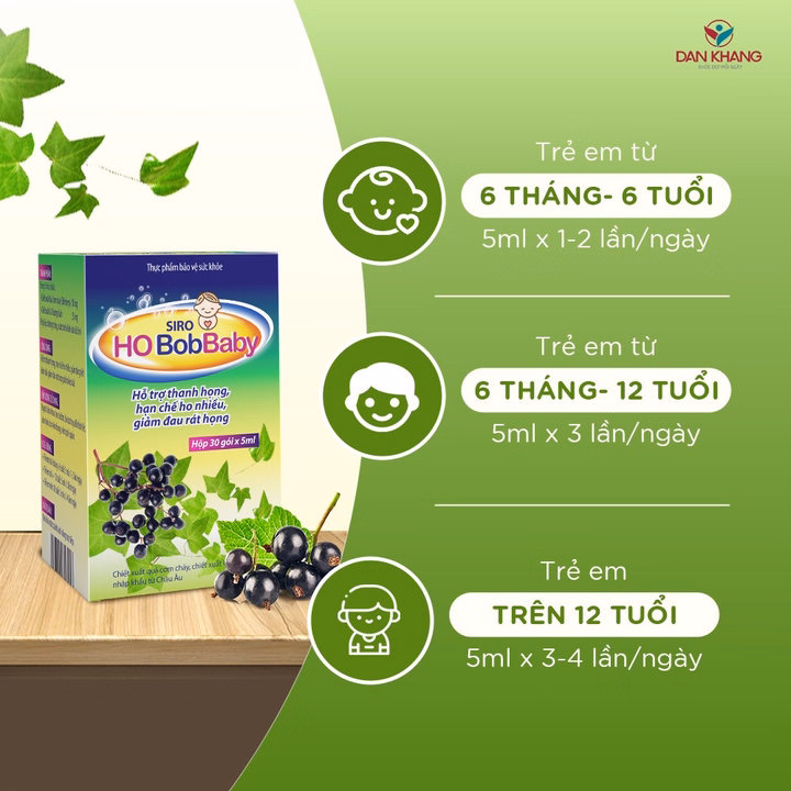 Siro Ho Cho Bé Bobbaby Dân Khang Hỗ Trợ Thanh Họng Giảm Đau Rát Do Ho - Dân Khang - Ảnh 7