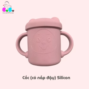 Bộ Ăn Dặm 6In1 Silicon Cao Cấp (Màu Tím Hồng)- Bebu