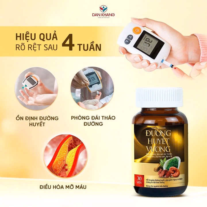 Viên Uống Giảm Đường Huyết - Đường Huyết Vương - Ảnh 5