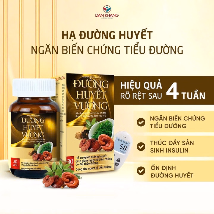Viên Uống Giảm Đường Huyết - Đường Huyết Vương - Ảnh 6