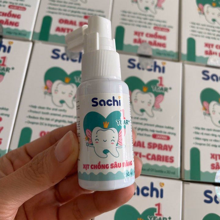 Xịt Chống Sâu Răng Sachi 30Ml Cho Bé Tặng Kèm Bàn Chải L104 - Lady'S Passion - Ảnh 9