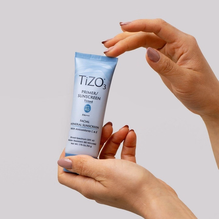 Kem Chống Nắng Khoáng Chất Kiêm Kem Lót Có Màu Spf40 Pa+++ 50G Tizo3 - Ảnh 4
