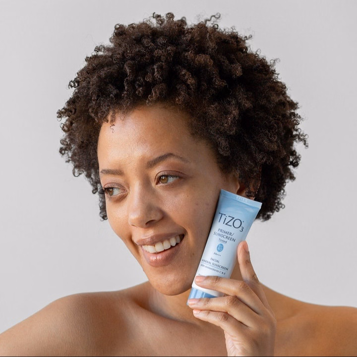 Kem Chống Nắng Khoáng Chất Kiêm Kem Lót Có Màu Spf40 Pa+++ 50G Tizo3 - Ảnh 3