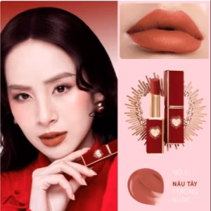 M.O.I-Son Lì Cao Cấp Queen Of Rose No.6 Strong Nude - Màu Nâu Tây
