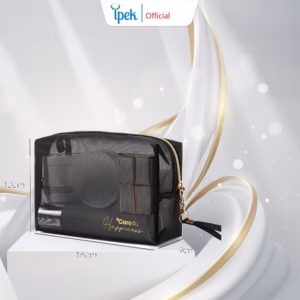 Túi Đựng Mỹ Phẩm Cao Cấp Care4U 18X9X12 Cm