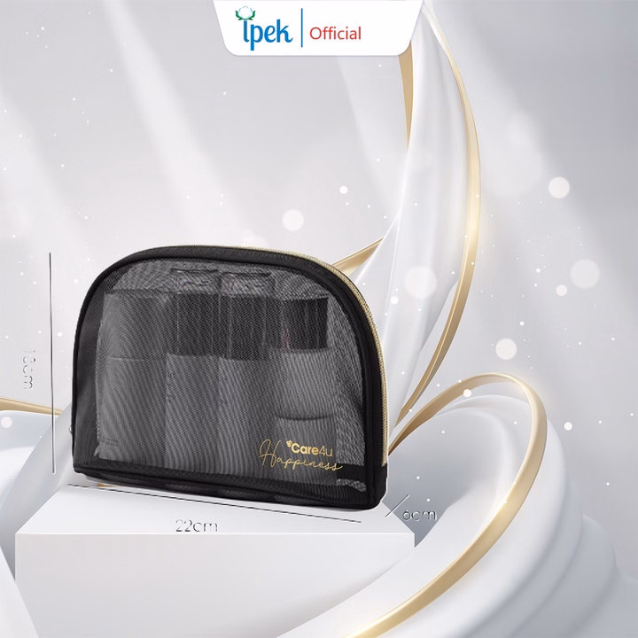 Túi Đựng Mỹ Phẩm Cao Cấp Care4U 22X6X13 Cm