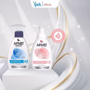 Combo 2 Chai Dung Dịch Vệ Sinh Nam Nữ Dạng Bọt Làm Sạch, Bảo Vệ Da Vùng Kín 300Ml - Apart