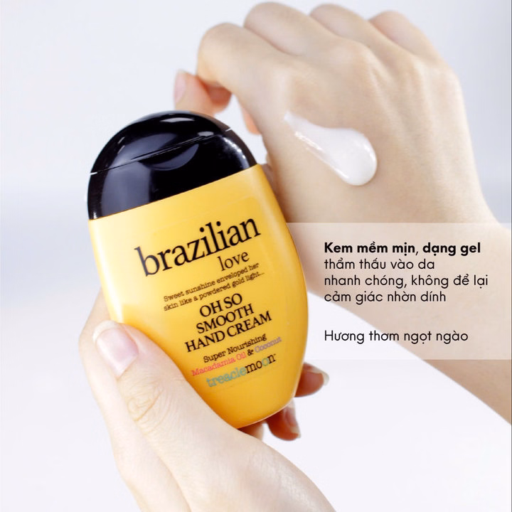Kem Dưỡng Da Tay Chiết Xuất Mâm Xôi, Kẹo Ngọt, Dừa, Nhiệt Đới 75Ml- Treaclemoon - Ảnh 5