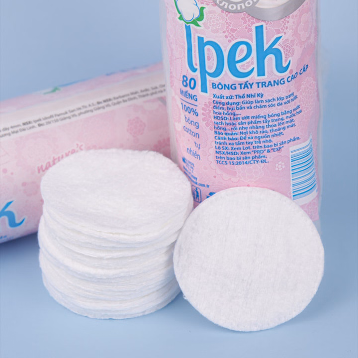 Thùng 30 Gói Bông Tẩy Trang Siêu Mềm Mịn 80 Miếng - Ipek - Ảnh 5