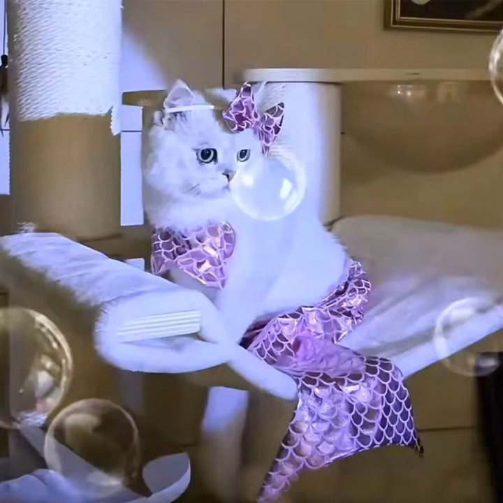 Váy Nàng Tiên Cá Từ 2.5-6Kg Dành Cho Chó Mèo - Ảnh 6