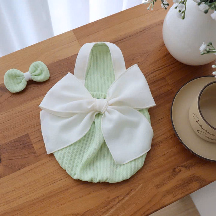 Váy Xanh Lá Nơ Xinh Từ 1-7Kg Dành Cho Chó Mèo - Ảnh 7