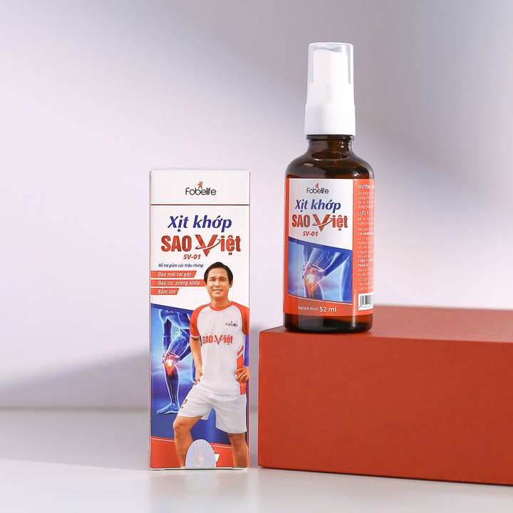 Chai Xịt Giảm Đau Nhức Xương Khớp Sao Việt - Fobelife - Ảnh 3