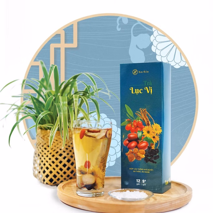 Trà Lục Vị Herbio An Thần Ngủ Ngon- Hộp Kéo 12 Gói X 09 Gr - Ảnh 5