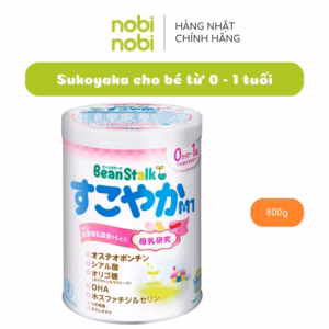 Sữa Công Thức Bean Stalk Sukoyaka M1 Cho Trẻ Từ 0 – 1 Tuổi 800G (Beanstalk)