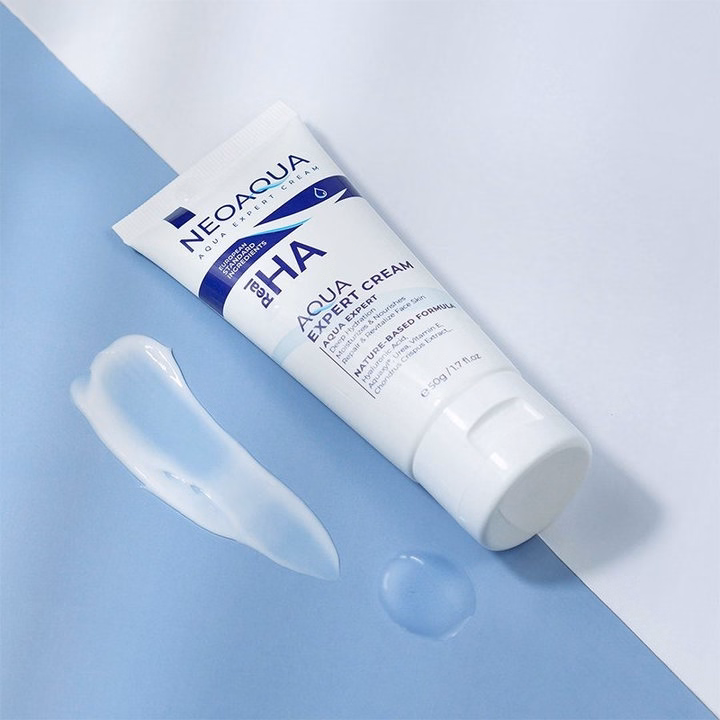 Combo 2 Tuýp Kem Dưỡng Ẩm Khóa Ẩm Phục Hồi Da 2In1 Neoaqua Cấp Nước Chuyên Sâu Ngừa Lão Hóa - Tuýp 50Gr - Ảnh 5
