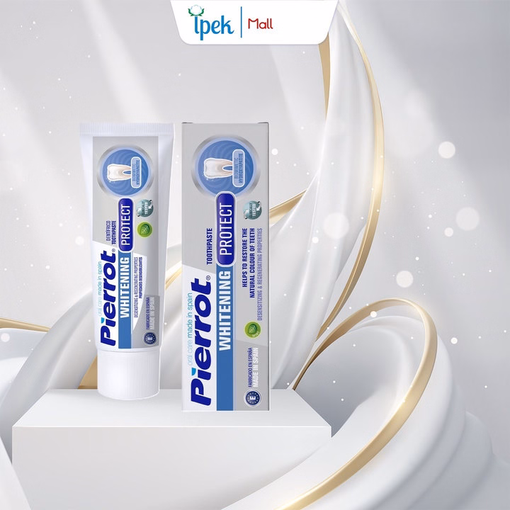 Kem Đánh Răng Pierrot Whitening Trắng Răng Tự Nhiên 75Ml