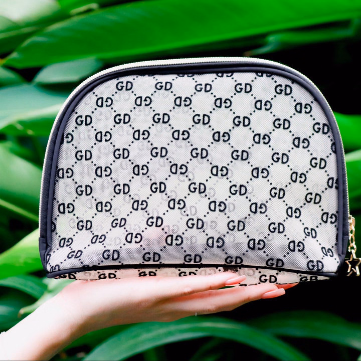 Túi Đựng Mỹ Phẩm Họa Tiết Cao Cấp Nhiều Size Care4U - Ảnh 5