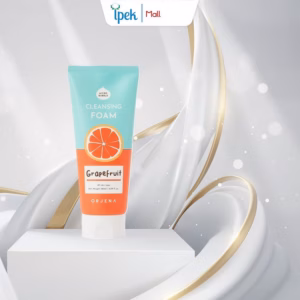 Sữa Rửa Mặt Chiết Xuất Bưởi Hồng Vitamin C Dưỡng Sáng Và Giảm Lão Hóa 180Ml Orjena