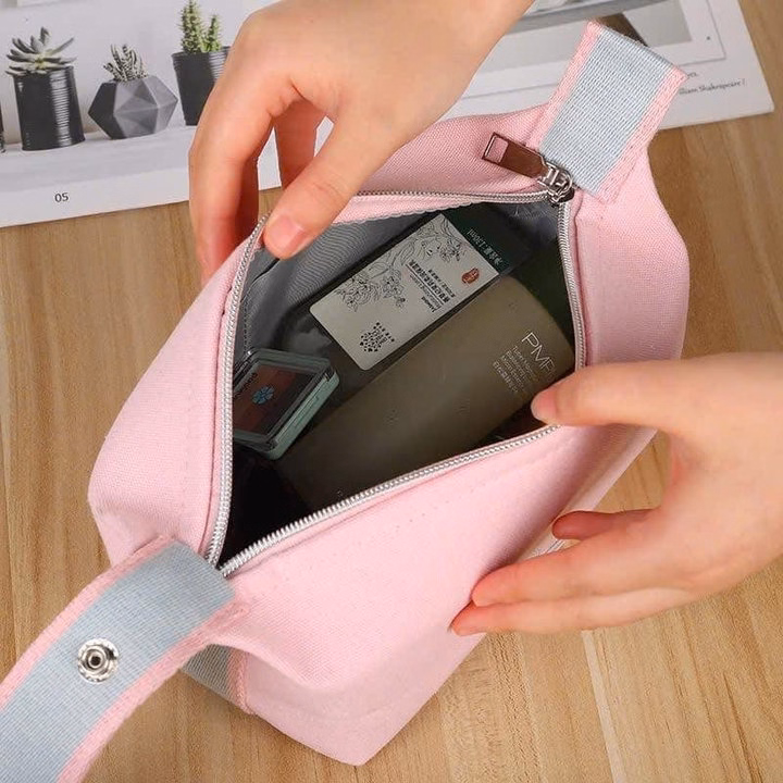 Túi Đựng Mỹ Phẩm Chữ H Tiện Lợi - Ảnh 4