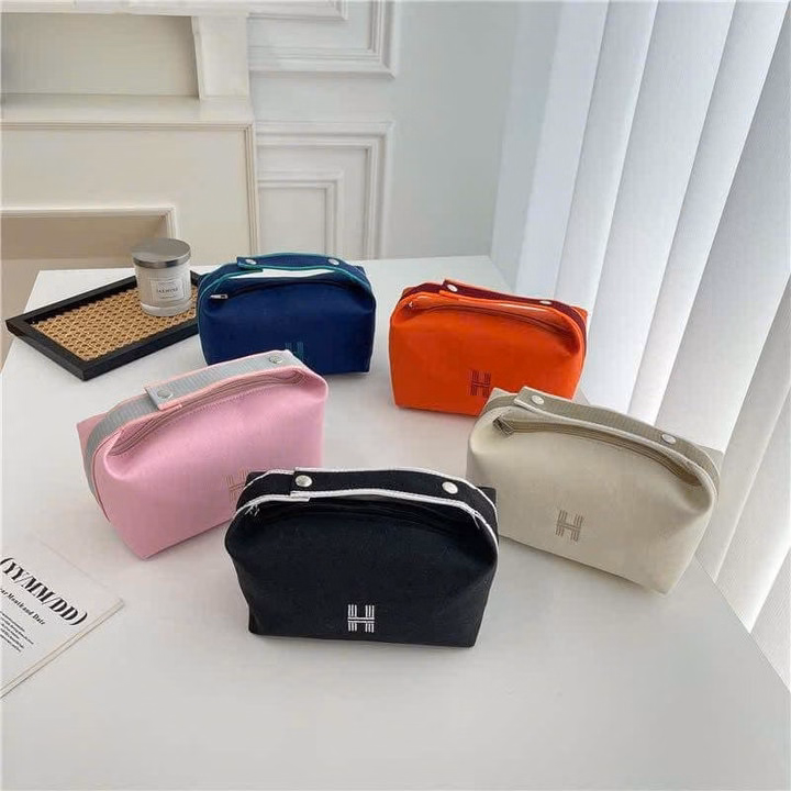 Túi Đựng Mỹ Phẩm Chữ H Tiện Lợi - Ảnh 5