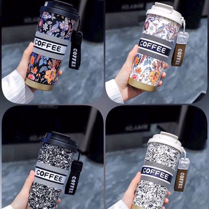 Cốc Giữ Nhiệt Hoa Lá Cành Siêu Xinh - Ảnh 3