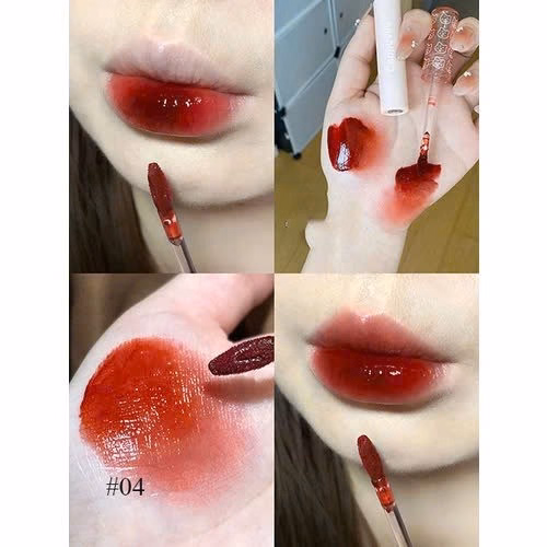 Son Cappuvini Gấu Hồng Dưỡng Ẩm Hiệu Ứng Bóng Lì Màu Sắc Tươi Tắn - Gdn - Ảnh 3